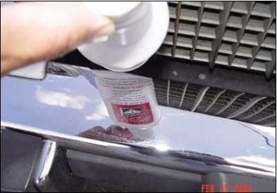 Chrome Bumper after Diamond Magic cleaning